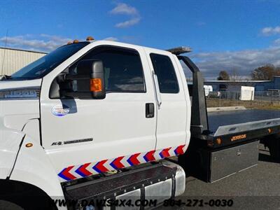 2017 FORD F650 Super Duty Extended/Quad Cab Diesel Rollback  Wrecker Two Car Carrier Tow Truck - Photo 21 - North Chesterfield, VA 23237