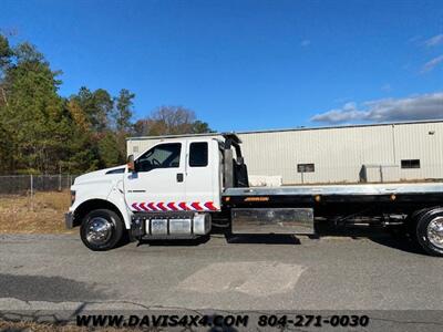 2017 FORD F650 Super Duty Extended/Quad Cab Diesel Rollback  Wrecker Two Car Carrier Tow Truck - Photo 14 - North Chesterfield, VA 23237