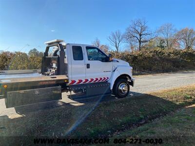 2017 FORD F650 Super Duty Extended/Quad Cab Diesel Rollback  Wrecker Two Car Carrier Tow Truck - Photo 7 - North Chesterfield, VA 23237
