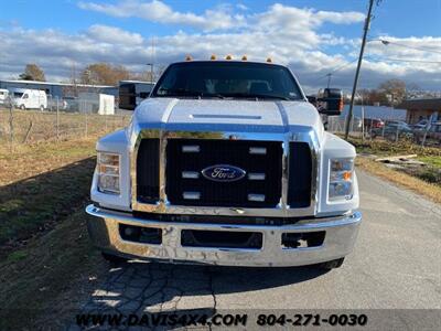 2017 FORD F650 Super Duty Extended/Quad Cab Diesel Rollback  Wrecker Two Car Carrier Tow Truck - Photo 2 - North Chesterfield, VA 23237