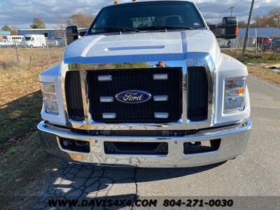 2017 FORD F650 Super Duty Extended/Quad Cab Diesel Rollback  Wrecker Two Car Carrier Tow Truck - Photo 20 - North Chesterfield, VA 23237