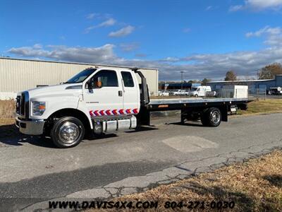 2017 FORD F650 Super Duty Extended/Quad Cab Diesel Rollback  Wrecker Two Car Carrier Tow Truck - Photo 16 - North Chesterfield, VA 23237