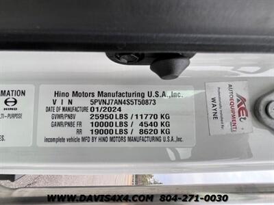 2025 Hino L6 Century Rollback Tow Truck - Photo 22 - North Chesterfield, VA 23237