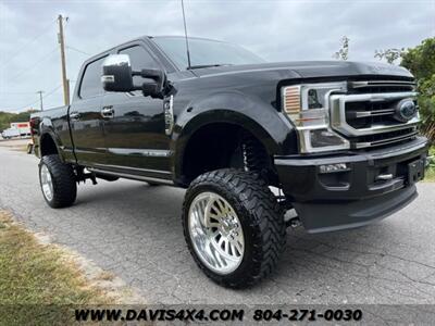 2021 Ford F-250 Platinum Superduty Lifted Crew Cab Short Bed  Pickup - Photo 3 - North Chesterfield, VA 23237