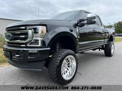 2021 Ford F-250 Platinum Superduty Lifted Crew Cab Short Bed  Pickup - Photo 1 - North Chesterfield, VA 23237