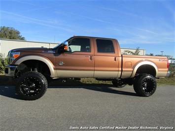 2011 Ford F-350 Super Duty Lariat FX4 Lifted Diesel  4X4 Crew Cab   - Photo 2 - North Chesterfield, VA 23237