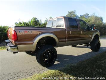 2011 Ford F-350 Super Duty Lariat FX4 Lifted Diesel  4X4 Crew Cab   - Photo 4 - North Chesterfield, VA 23237
