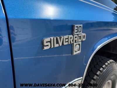 1981 Chevrolet K 30 Silverado 4x4 Squarebody Pickup   - Photo 27 - North Chesterfield, VA 23237