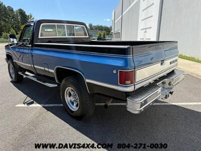 1981 Chevrolet K 30 Silverado 4x4 Squarebody Pickup   - Photo 10 - North Chesterfield, VA 23237