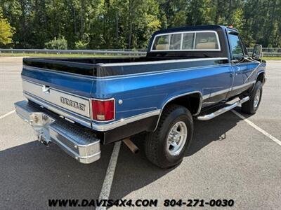 1981 Chevrolet K 30 Silverado 4x4 Squarebody Pickup   - Photo 7 - North Chesterfield, VA 23237