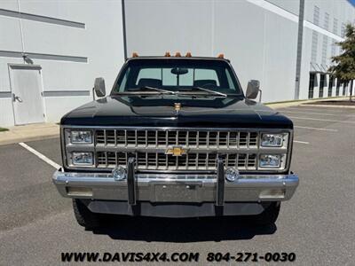 1981 Chevrolet K 30 Silverado 4x4 Squarebody Pickup   - Photo 3 - North Chesterfield, VA 23237
