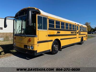 2004 THOMAS Bus Pusher Style Flat Nose Cab Over With Caterpillar  Diesel Engine - Photo 1 - North Chesterfield, VA 23237