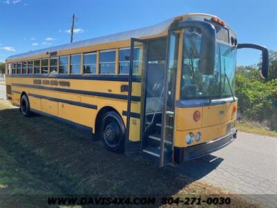 2004 THOMAS Bus Pusher Style Flat Nose Cab Over With Caterpillar  Diesel Engine - Photo 3 - North Chesterfield, VA 23237