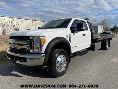 2017 FORD F-550 Superduty Flatbed Tow Truck Rollback Extended Cab   - Photo 1 - North Chesterfield, VA 23237