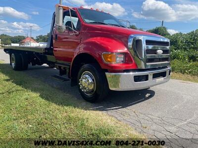 2008 Ford F-650 Flatbed Tow Truck Rollback Diesel Regular Cab   - Photo 3 - North Chesterfield, VA 23237