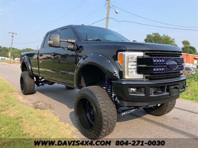 2018 Ford F-350 Superduty Crew Cab Long Bed Lifted Diesel Platinum  4x4 Pickup - Photo 3 - North Chesterfield, VA 23237