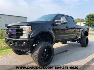 2018 Ford F-350 Superduty Crew Cab Long Bed Lifted Diesel Platinum  4x4 Pickup - Photo 1 - North Chesterfield, VA 23237