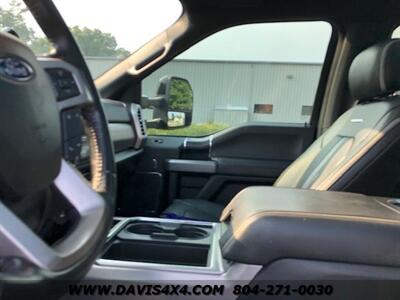 2018 Ford F-350 Superduty Crew Cab Long Bed Lifted Diesel Platinum  4x4 Pickup - Photo 8 - North Chesterfield, VA 23237