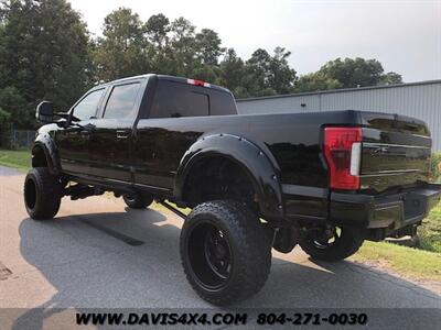 2018 Ford F-350 Superduty Crew Cab Long Bed Lifted Diesel Platinum  4x4 Pickup - Photo 6 - North Chesterfield, VA 23237