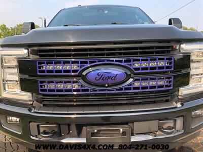 2018 Ford F-350 Superduty Crew Cab Long Bed Lifted Diesel Platinum  4x4 Pickup - Photo 30 - North Chesterfield, VA 23237