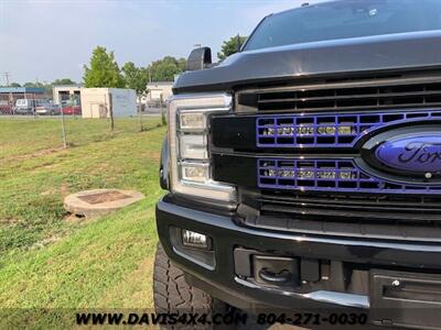 2018 Ford F-350 Superduty Crew Cab Long Bed Lifted Diesel Platinum  4x4 Pickup - Photo 31 - North Chesterfield, VA 23237
