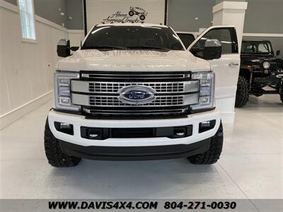 2017 Ford F-350 Super Duty Platinum(SOLD)Diesel Lifted Low Mileage  Crew Cab 6.7 Turbo Custom Pick Up - Photo 47 - North Chesterfield, VA 23237