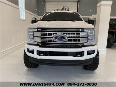 2017 Ford F-350 Super Duty Platinum(SOLD)Diesel Lifted Low Mileage  Crew Cab 6.7 Turbo Custom Pick Up - Photo 6 - North Chesterfield, VA 23237