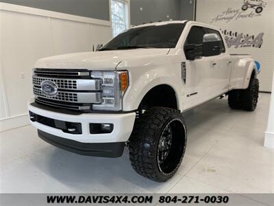 2017 Ford F-350 Super Duty Platinum(SOLD)Diesel Lifted Low Mileage  Crew Cab 6.7 Turbo Custom Pick Up - Photo 8 - North Chesterfield, VA 23237