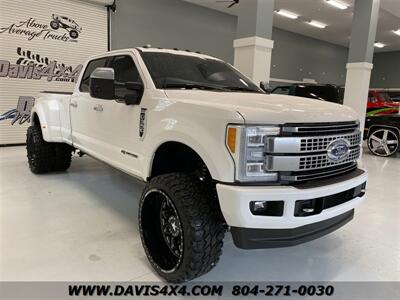 2017 Ford F-350 Super Duty Platinum(SOLD)Diesel Lifted Low Mileage  Crew Cab 6.7 Turbo Custom Pick Up - Photo 25 - North Chesterfield, VA 23237