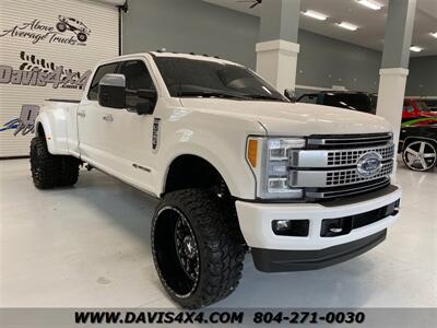 2017 Ford F-350 Super Duty Platinum(SOLD)Diesel Lifted Low Mileage  Crew Cab 6.7 Turbo Custom Pick Up - Photo 24 - North Chesterfield, VA 23237