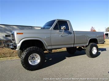 1985 Ford F-150 XL Lifted OBS 4X4 Solid Axle Restored Regular Cab Long Bed Low Miles   - Photo 1 - North Chesterfield, VA 23237