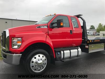 2019 Ford F750 Extended Cab Rollback Wrecker Two Car Tow Truck  Still Under Factory Warranty - Photo 26 - North Chesterfield, VA 23237