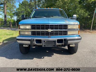 1993 Chevrolet Silverado 3500 Extended Cab Diesel Dually Low Mileage 4x4 Pickup   - Photo 2 - North Chesterfield, VA 23237