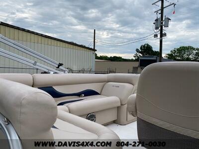 2014 Hurricane Deck Boat Fun Deck 226 Pontoon Boat/Family Built By Nautical  Global Group - Photo 10 - North Chesterfield, VA 23237