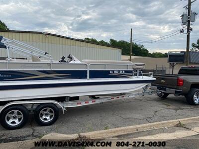 2014 Hurricane Deck Boat Fun Deck 226 Pontoon Boat/Family Built By Nautical  Global Group - Photo 4 - North Chesterfield, VA 23237