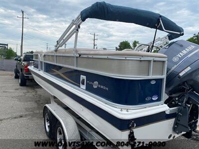 2014 Hurricane Deck Boat Fun Deck 226 Pontoon Boat/Family Built By Nautical  Global Group - Photo 22 - North Chesterfield, VA 23237
