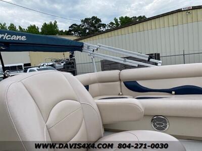 2014 Hurricane Deck Boat Fun Deck 226 Pontoon Boat/Family Built By Nautical  Global Group - Photo 15 - North Chesterfield, VA 23237