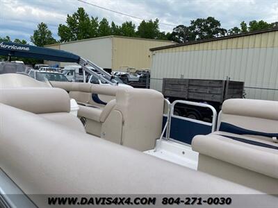 2014 Hurricane Deck Boat Fun Deck 226 Pontoon Boat/Family Built By Nautical  Global Group - Photo 17 - North Chesterfield, VA 23237