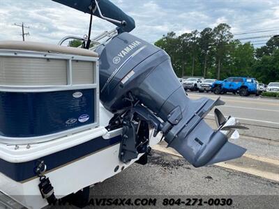 2014 Hurricane Deck Boat Fun Deck 226 Pontoon Boat/Family Built By Nautical  Global Group - Photo 21 - North Chesterfield, VA 23237