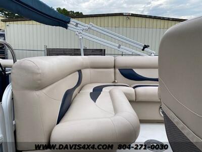 2014 Hurricane Deck Boat Fun Deck 226 Pontoon Boat/Family Built By Nautical  Global Group - Photo 13 - North Chesterfield, VA 23237