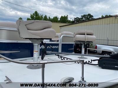2014 Hurricane Deck Boat Fun Deck 226 Pontoon Boat/Family Built By Nautical  Global Group - Photo 18 - North Chesterfield, VA 23237