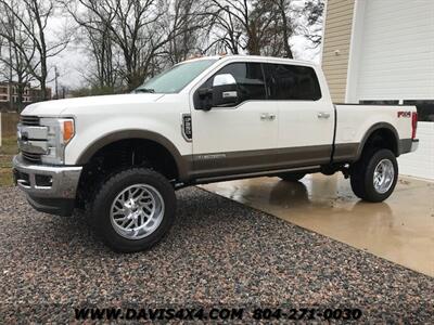 2017 Ford F-250 Super Duty Crew Cab Short Bed FX4 4x4 King Ranch  6.7 Powerstroke Diesel Lifted Pickup - Photo 6 - North Chesterfield, VA 23237