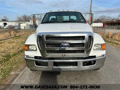 2011 Ford F-650 Cummins Diesel Flatbed Tow Truck Rollback   - Photo 9 - North Chesterfield, VA 23237