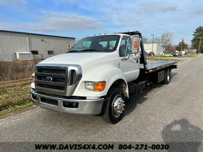 2011 Ford F-650 Cummins Diesel Flatbed Tow Truck Rollback   - Photo 12 - North Chesterfield, VA 23237