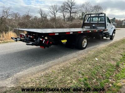 2011 Ford F-650 Cummins Diesel Flatbed Tow Truck Rollback   - Photo 6 - North Chesterfield, VA 23237