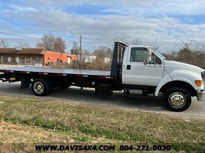 2011 Ford F-650 Cummins Diesel Flatbed Tow Truck Rollback   - Photo 10 - North Chesterfield, VA 23237