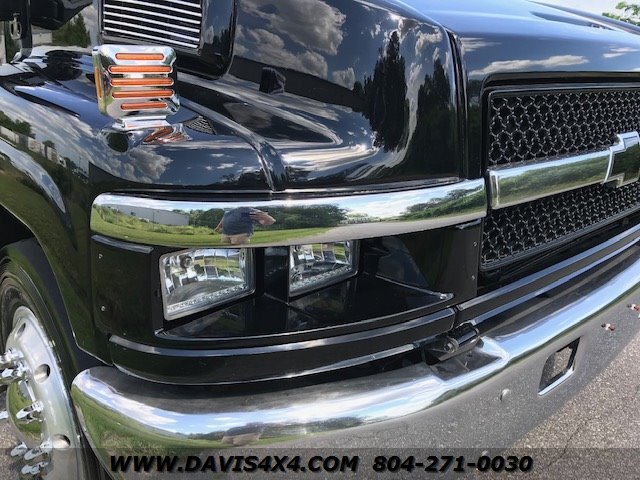 APS Stainless Steel Billet Grille For Chevy Kodiak C4500/C5500 2003-2009 - Chrome