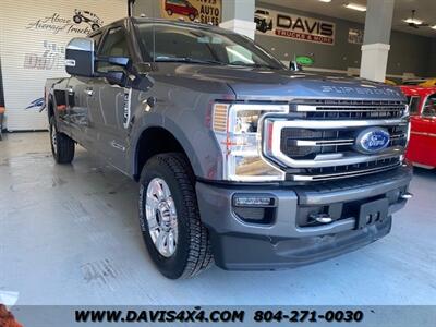2022 Ford F-350 Super Duty Crew Cab Long Bed Platinum 4x4 Diesel  Loaded Pickup - Photo 3 - North Chesterfield, VA 23237