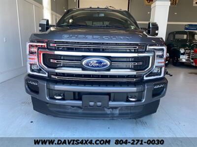 2022 Ford F-350 Super Duty Crew Cab Long Bed Platinum 4x4 Diesel  Loaded Pickup - Photo 2 - North Chesterfield, VA 23237