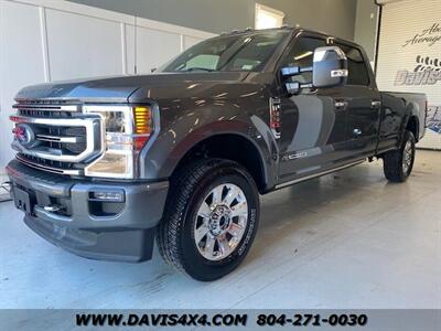 2022 Ford F-350 Super Duty Crew Cab Long Bed Platinum 4x4 Diesel  Loaded Pickup - Photo 1 - North Chesterfield, VA 23237